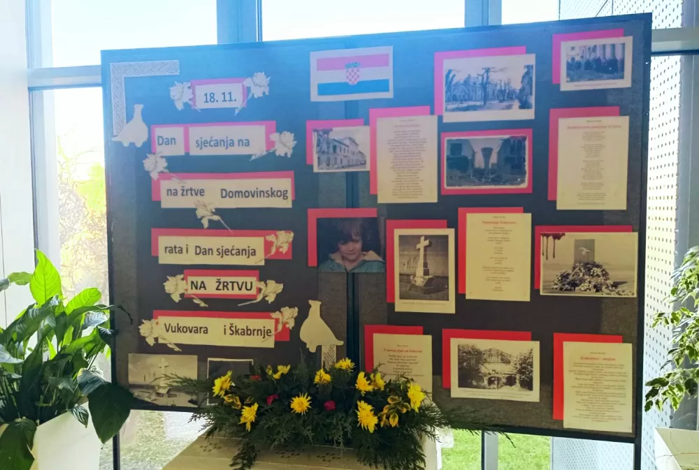 Svjetlost za Vukovar: Poljoprivredno-prehrambena škola odala počast žrtvama rata