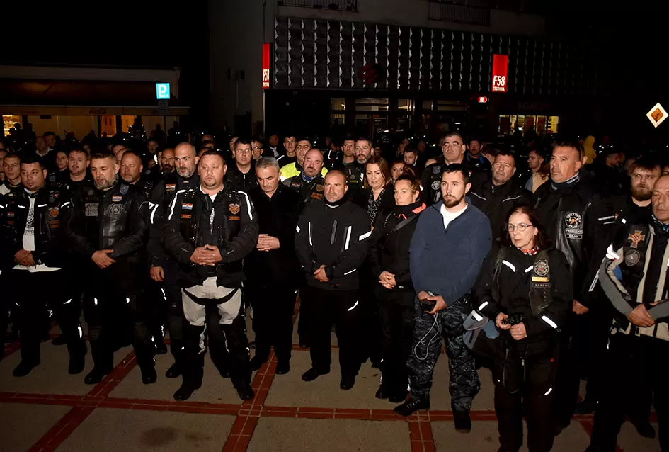 [FOTOGALERIJA] Moto karavana “Zajedno u ratu, zajedno u miru” stigla u Požegu