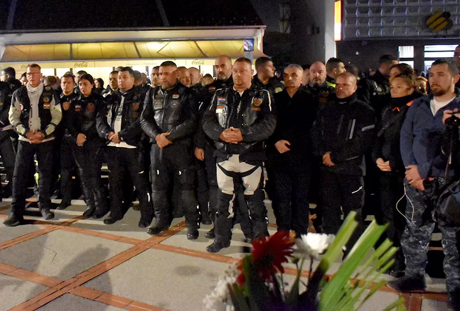 [FOTOGALERIJA] Moto karavana “Zajedno u ratu, zajedno u miru” stigla u Požegu