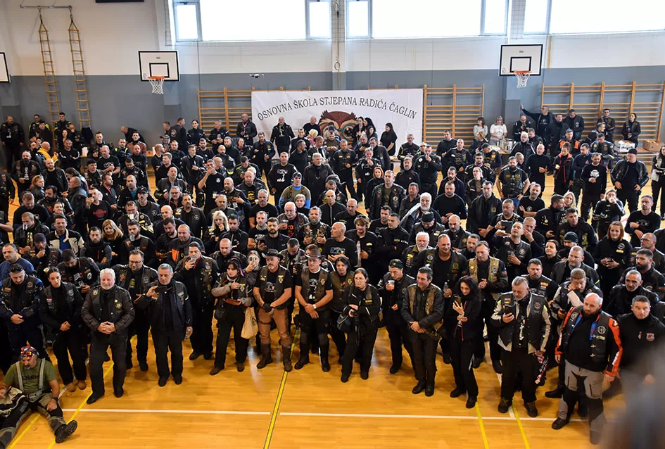 TOPLINA ZAJEDNIŠTVA U ČAGLINU: Više od 800 sudionika moto-karavane Prevlaka–Vukovar dočekano s osmijehom, ponosom i zahvalnošću