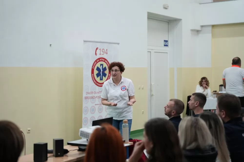 Inovativan iskorak Zavoda za hitnu medicinu Brodsko-posavske županije: Edukacija jedinstvena u Hrvatskoj oduševila sudionike