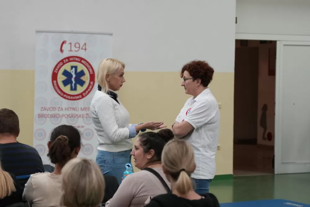 Inovativan iskorak Zavoda za hitnu medicinu Brodsko-posavske županije: Edukacija jedinstvena u Hrvatskoj oduševila sudionike