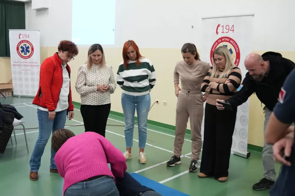 Inovativan iskorak Zavoda za hitnu medicinu Brodsko-posavske županije: Edukacija jedinstvena u Hrvatskoj oduševila sudionike