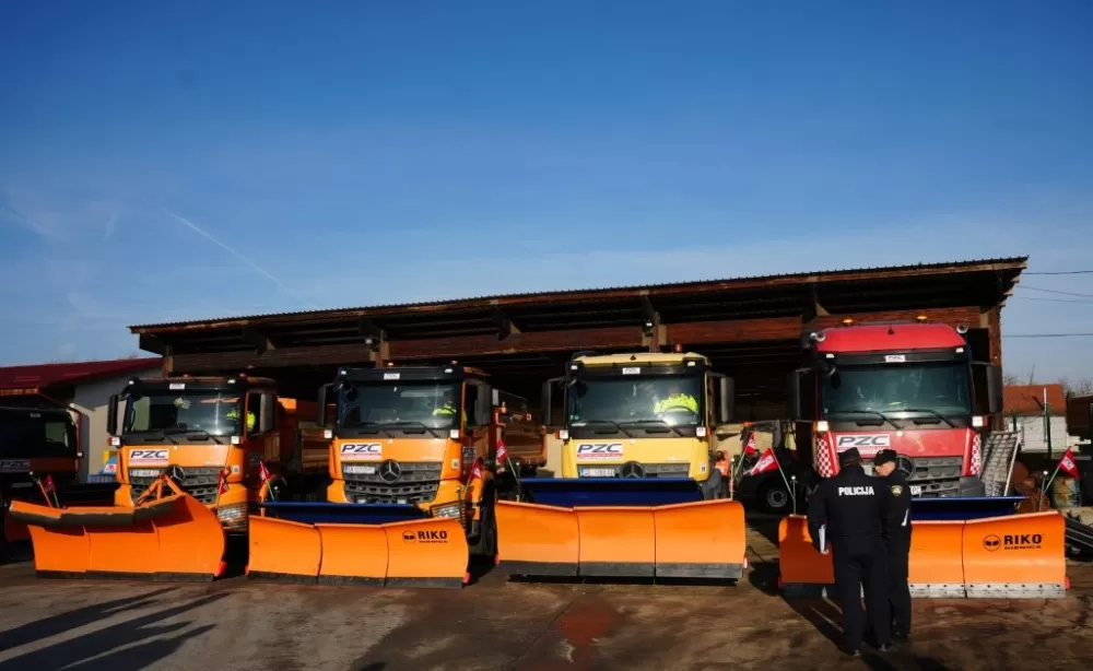 Zamjenik požeško-slavonske županice Ivan Radošić nadgledao pripreme zimske službe: „Sve je spremno za sigurne ceste“