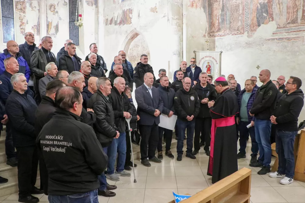 TRADICIONALNI SUSRET: Biskup Ivo primio predstavnike braniteljskih udruga