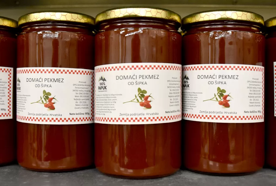 Lokalna suradnja za blagdanski hit: Proizvodi OPG-ova Zelenika i Solić s oznakom ʼ100 posto Papukʼ osvajaju tržište