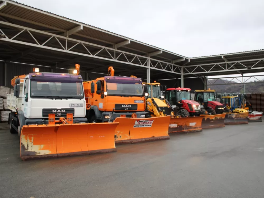 Meteorolozi najavljuju snijeg, zimska služba spremna je za intervencije