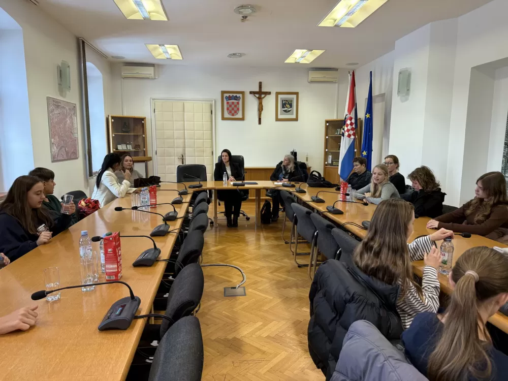 Učenici iz Danske gostovali u Gradskoj upravi Slavonskog Broda