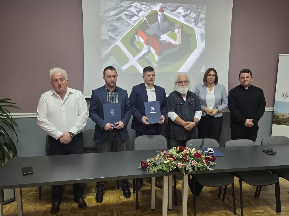 Požega.eu | Kaptol slavi početak povijesne obnove svojeg najvrjednijeg spomenika: ʼTo nije samo obnova zidina...ʼ