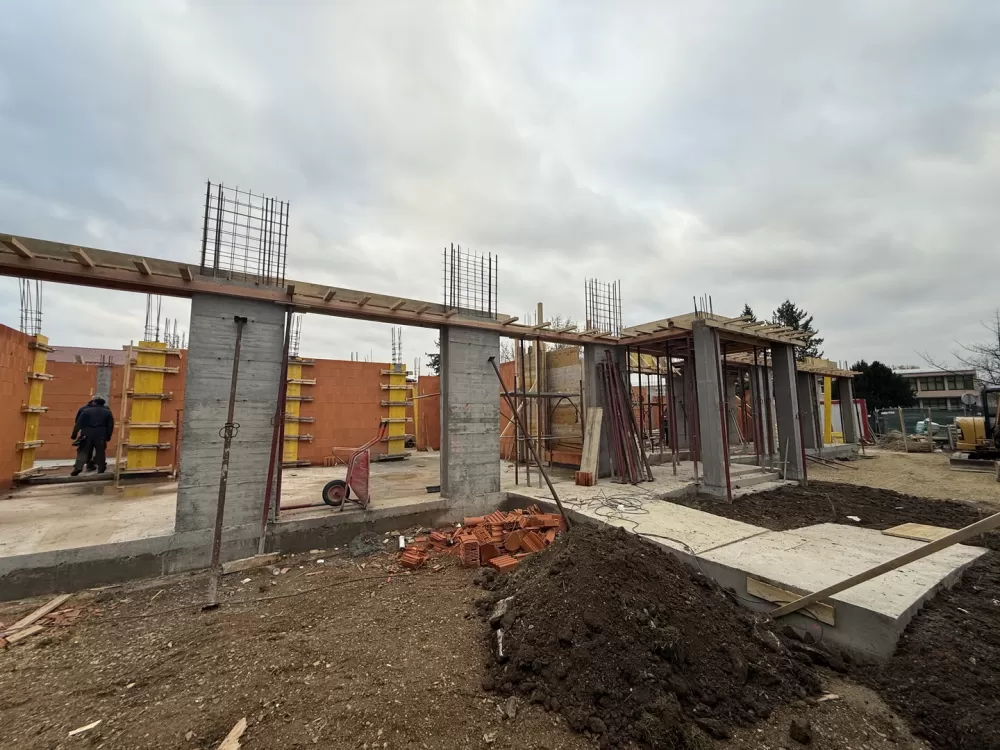Vidljiv napredak na gradilištu Dječjeg vrtića ʼKosjenkaʼ