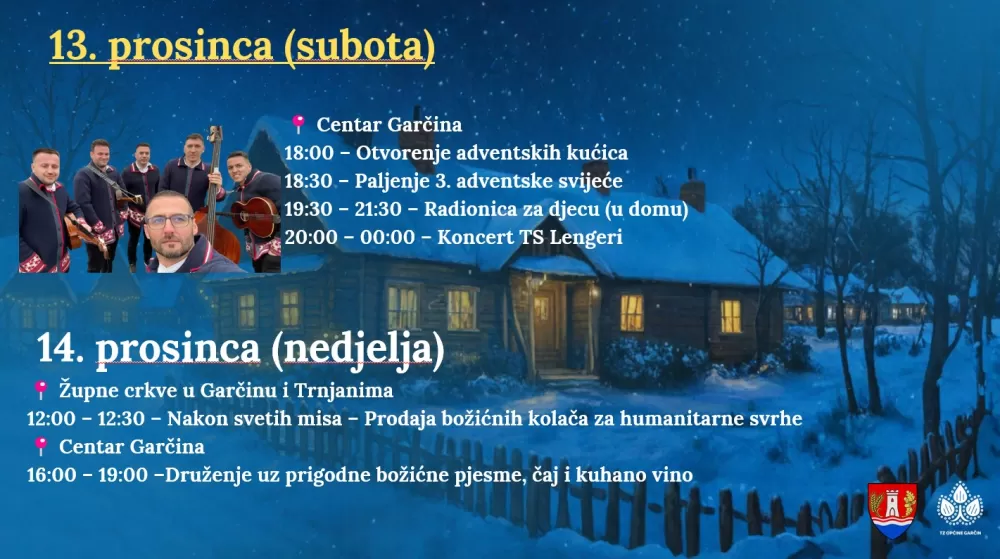 Josip Vidaković donosi veliki iskorak: Garčin dobiva potpuno obnovljen i proširen Advent