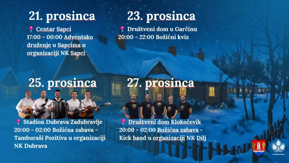 Josip Vidaković donosi veliki iskorak: Garčin dobiva potpuno obnovljen i proširen Advent