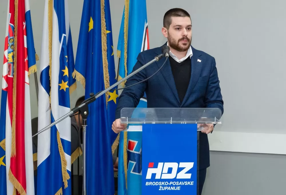 Josip Juričić novi predsjednik Mladeži HDZ-a Brodsko-posavske županije