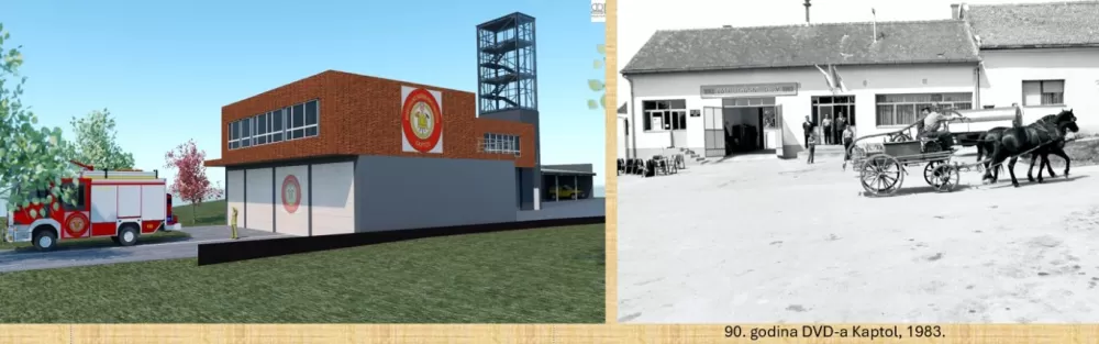 Nagrada za 135 godina služenja: Kaptol gradi novo vatrogasno spremište“