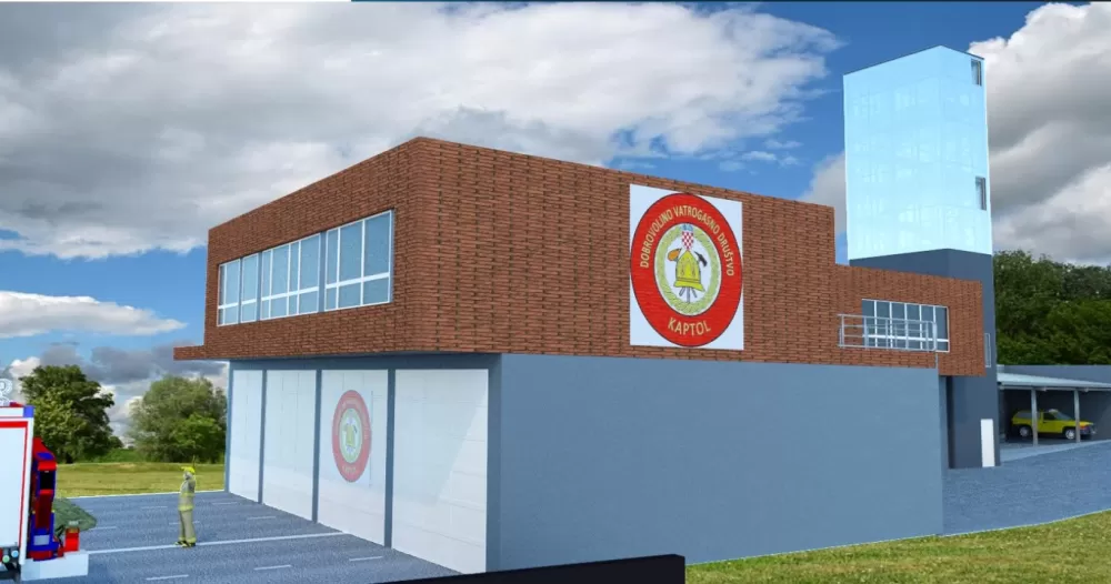 Nagrada za 135 godina služenja: Kaptol gradi novo vatrogasno spremište“