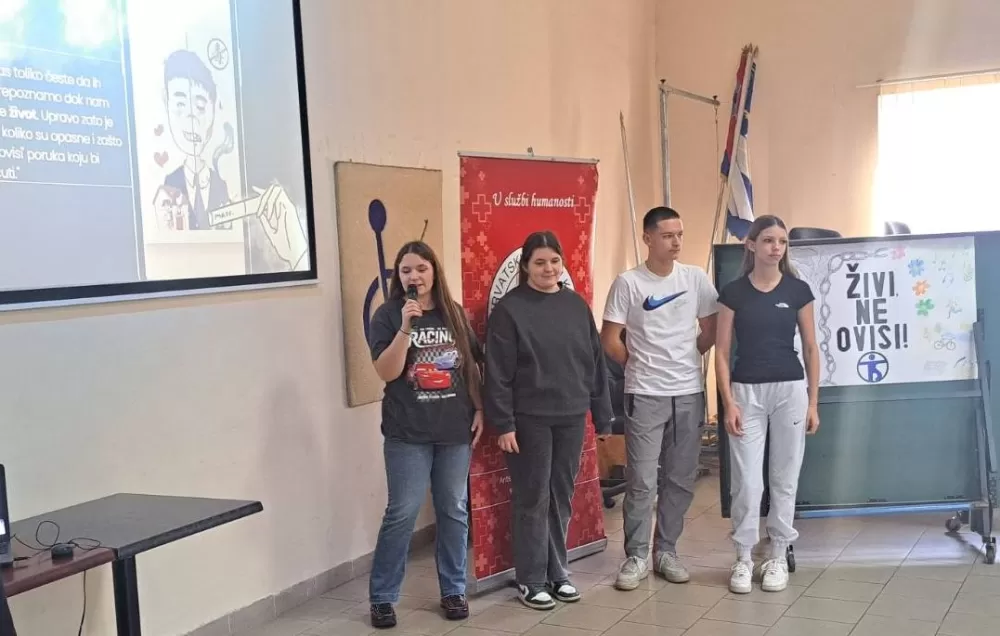 Djeca i mladi svojim kreativnim stvaralaštvom poručili: živi, ne ovisi!