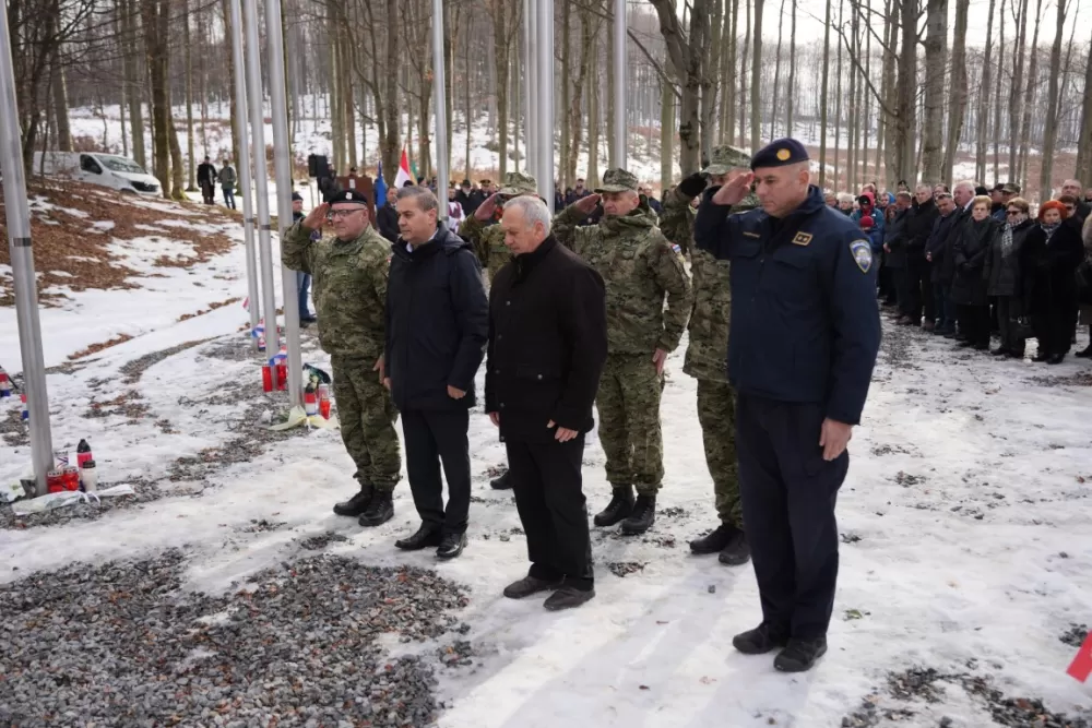 U šumskoj tišini Papuka ponovno izgovorena imena 11 hrvatskih heroja