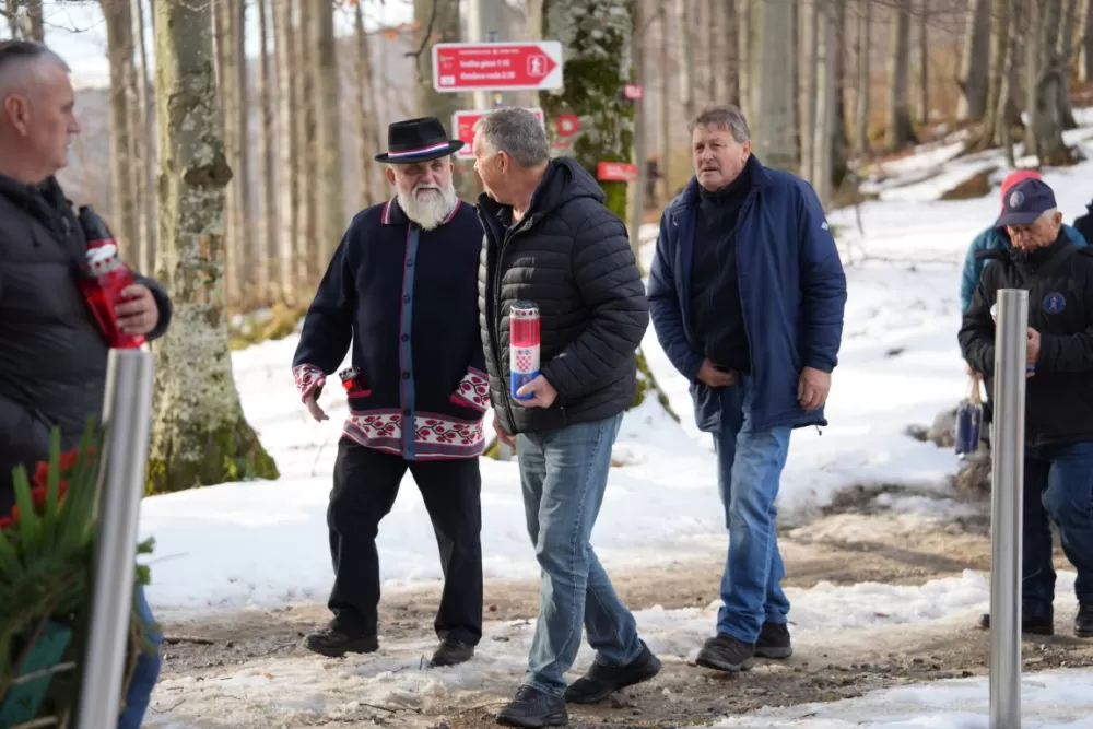 U šumskoj tišini Papuka ponovno izgovorena imena 11 hrvatskih heroja