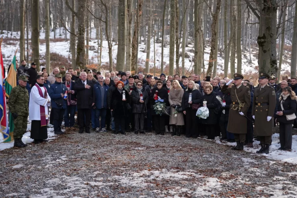 U šumskoj tišini Papuka ponovno izgovorena imena 11 hrvatskih heroja