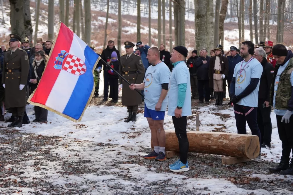 U šumskoj tišini Papuka ponovno izgovorena imena 11 hrvatskih heroja