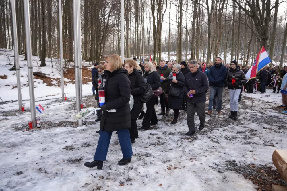 U šumskoj tišini Papuka ponovno izgovorena imena 11 hrvatskih heroja