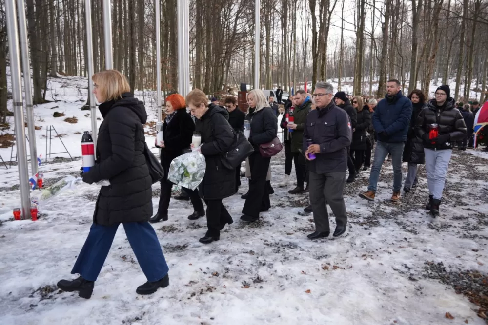 U šumskoj tišini Papuka ponovno izgovorena imena 11 hrvatskih heroja
