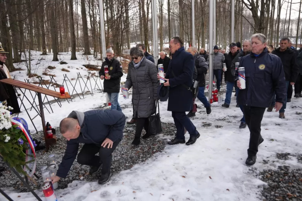 U šumskoj tišini Papuka ponovno izgovorena imena 11 hrvatskih heroja