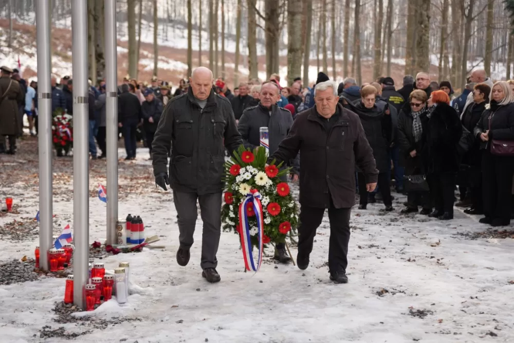 U šumskoj tišini Papuka ponovno izgovorena imena 11 hrvatskih heroja