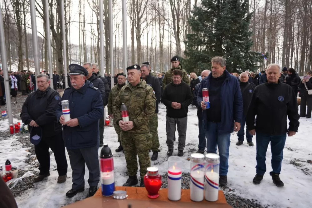 U šumskoj tišini Papuka ponovno izgovorena imena 11 hrvatskih heroja