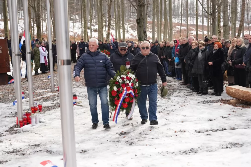 U šumskoj tišini Papuka ponovno izgovorena imena 11 hrvatskih heroja
