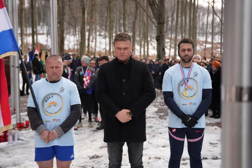 U šumskoj tišini Papuka ponovno izgovorena imena 11 hrvatskih heroja