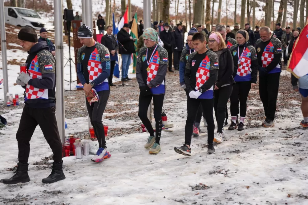 U šumskoj tišini Papuka ponovno izgovorena imena 11 hrvatskih heroja
