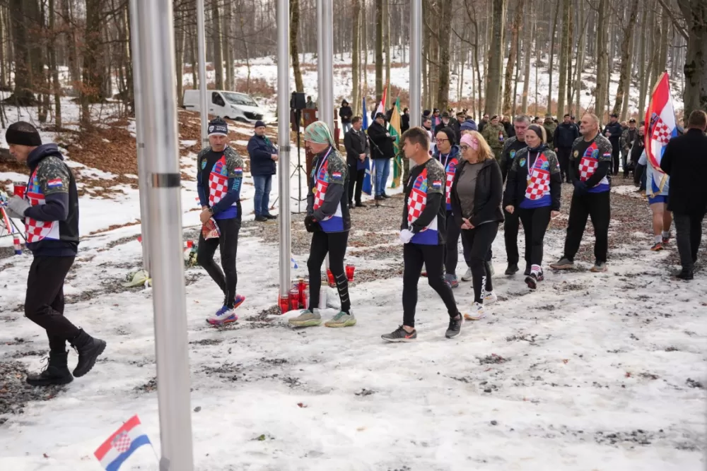 U šumskoj tišini Papuka ponovno izgovorena imena 11 hrvatskih heroja