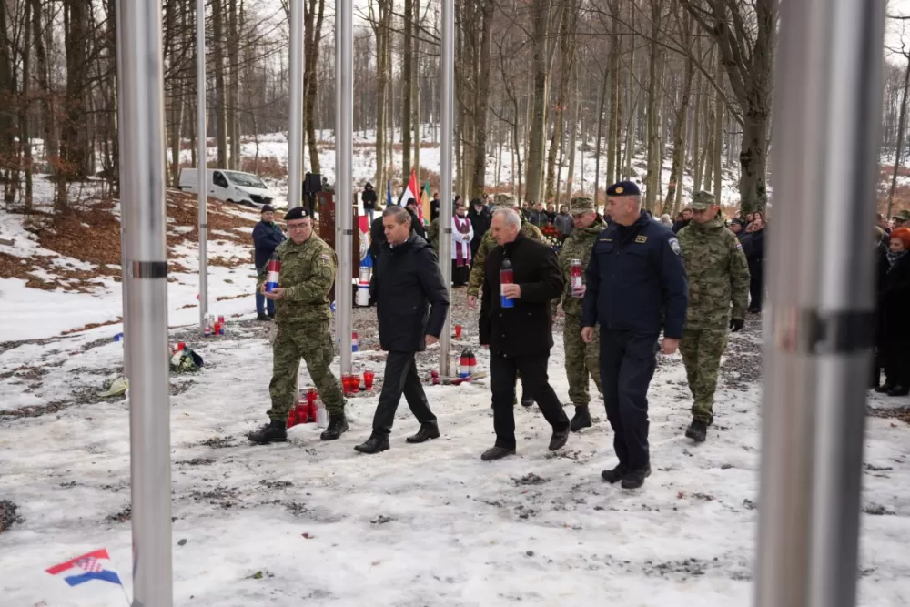 U šumskoj tišini Papuka ponovno izgovorena imena 11 hrvatskih heroja