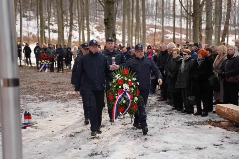 U šumskoj tišini Papuka ponovno izgovorena imena 11 hrvatskih heroja