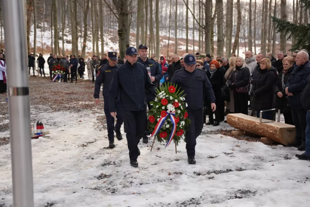 U šumskoj tišini Papuka ponovno izgovorena imena 11 hrvatskih heroja