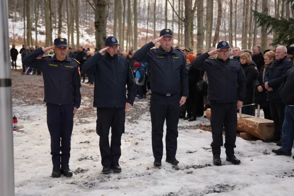 U šumskoj tišini Papuka ponovno izgovorena imena 11 hrvatskih heroja