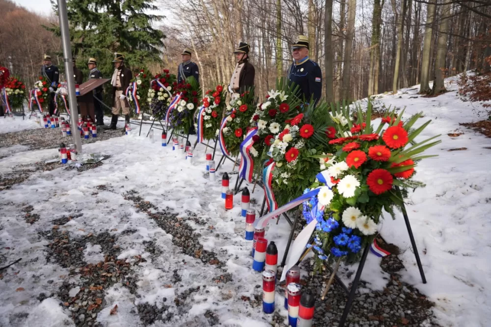 U šumskoj tišini Papuka ponovno izgovorena imena 11 hrvatskih heroja