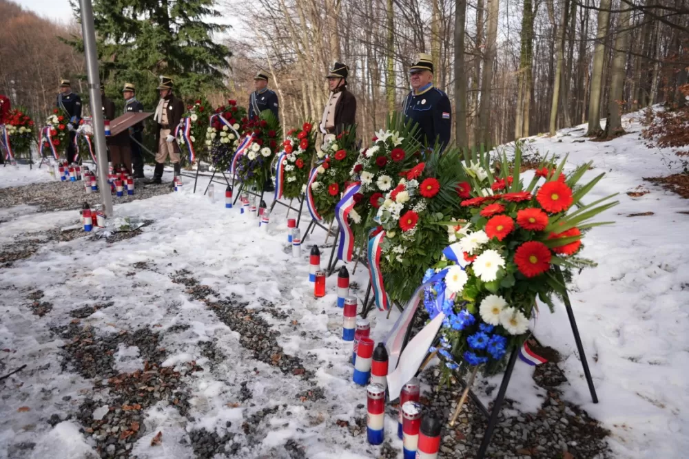 U šumskoj tišini Papuka ponovno izgovorena imena 11 hrvatskih heroja