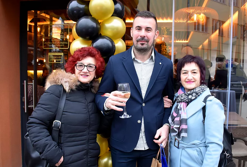 Otvoren požeški restoran Mama Mia La Pasta – novi projekt obitelj Drežnjak
