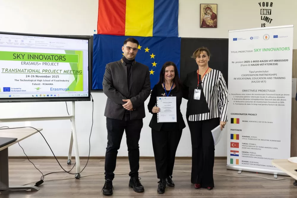 Tim Tehničke škole Požega sudjelovao na prvom projektnom sastanaku u Erasmus projektu „Sky Innovators“