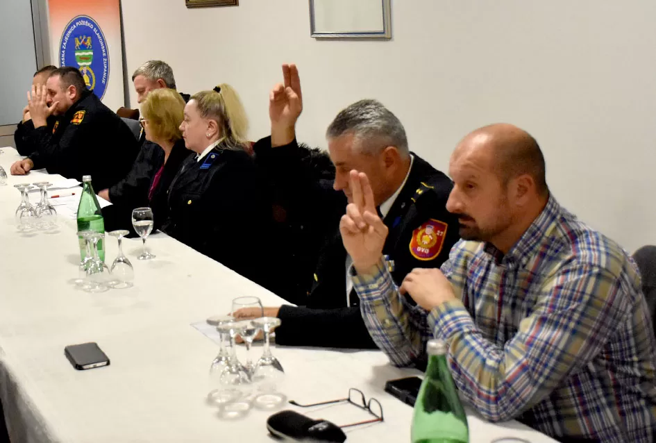 Vatrogasna zajednica Požeške županije donijela planove za iduću godinu