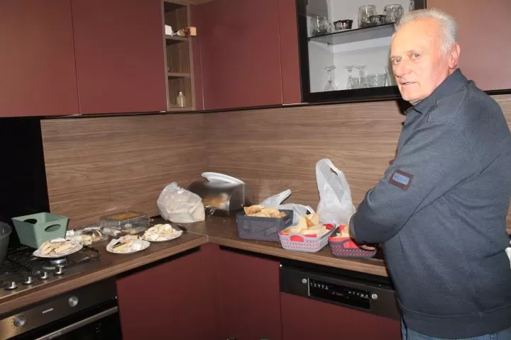 Zajednička večera i druženje nakon osvajanja zlatne medalje 