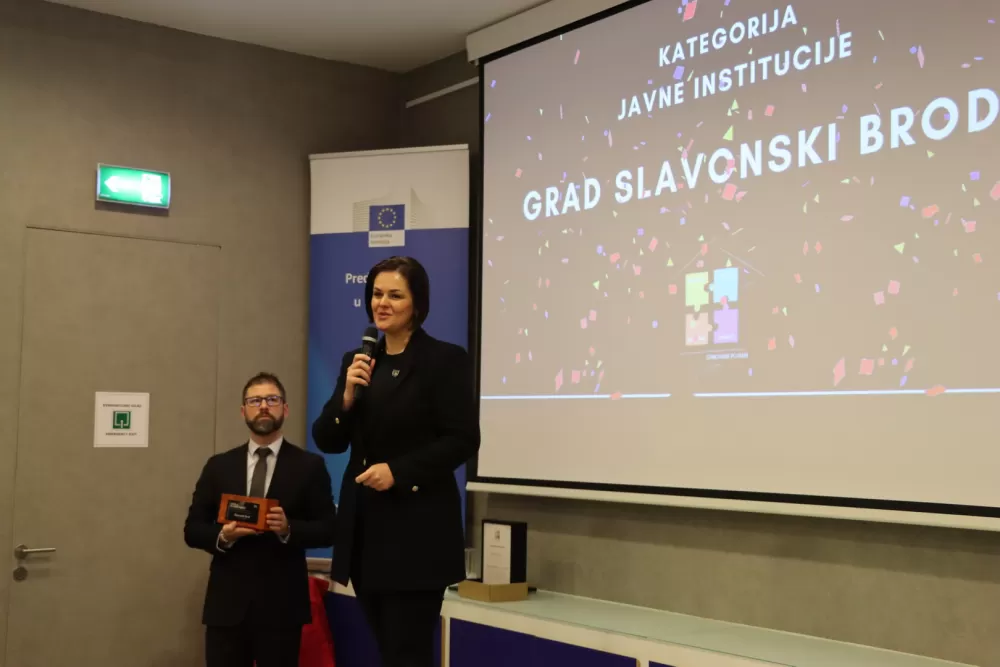 Slavonski Brod pobijedio u konkurenciji hrvatskih gradova u području stanovanja