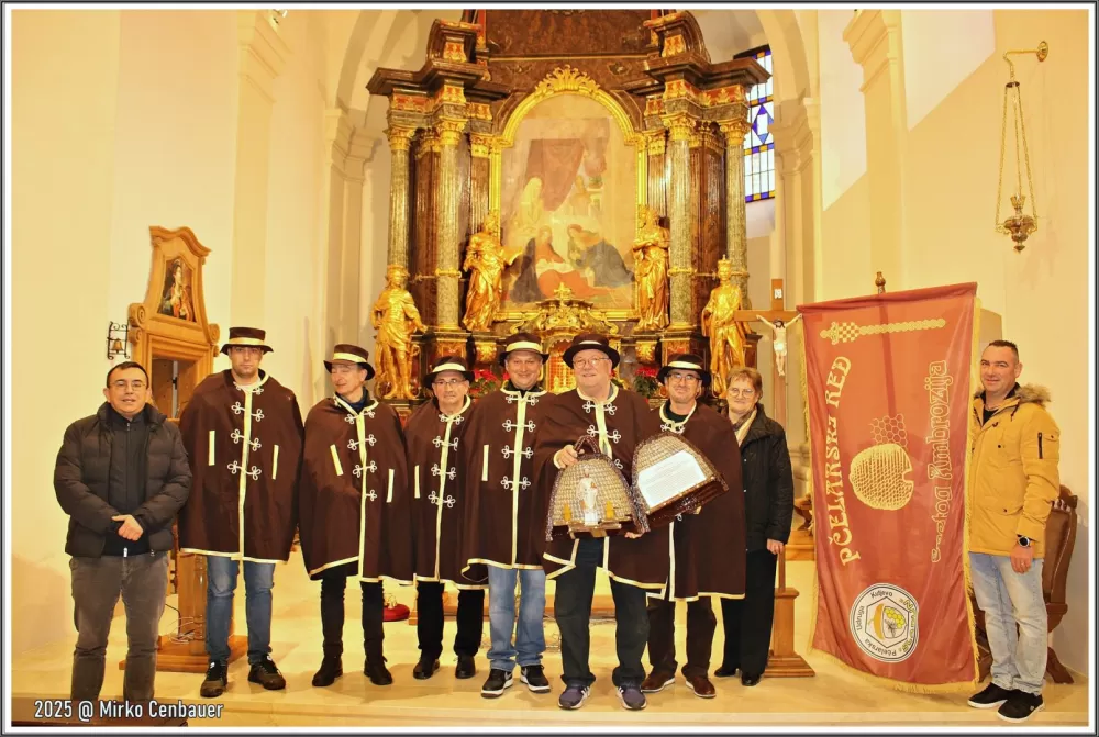 Požega.eu | Dan pčelara obilježen u Kutjevu: Udruga Sladun proslavila blagdan svetog Ambrozija