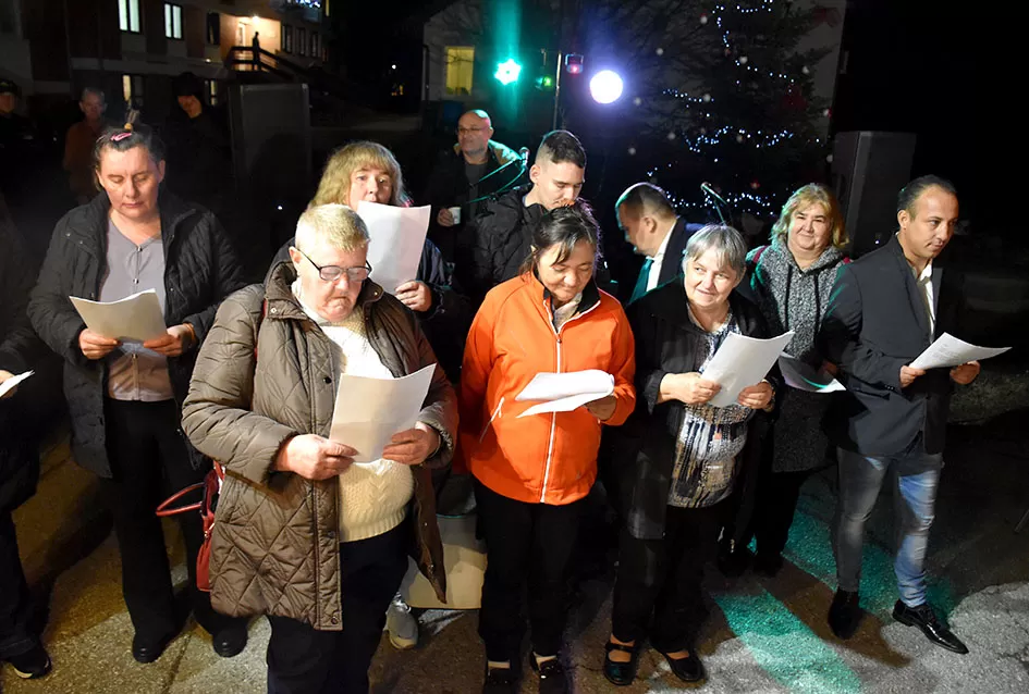 Advent u Ljeskovici: Zajedništvo, pjesma i darovi unijeli blagdansku radost u Dom za odrasle osobe