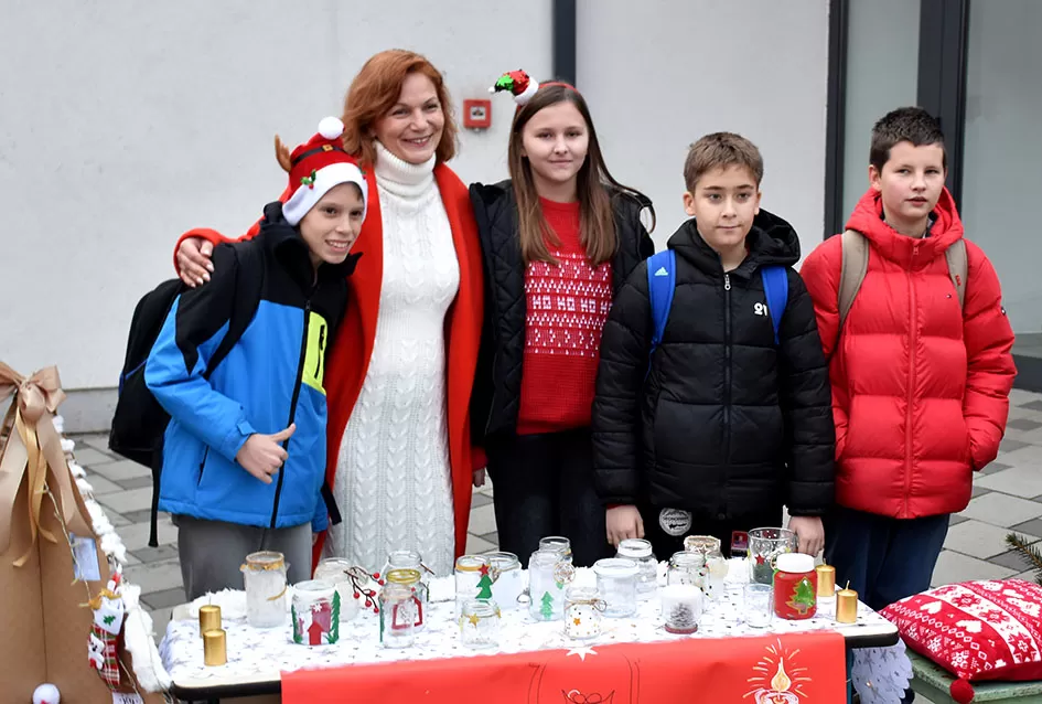 Zadrugari OŠ ʼDobriša Cesarićʼ: Od otpada do blagdanske čarolije