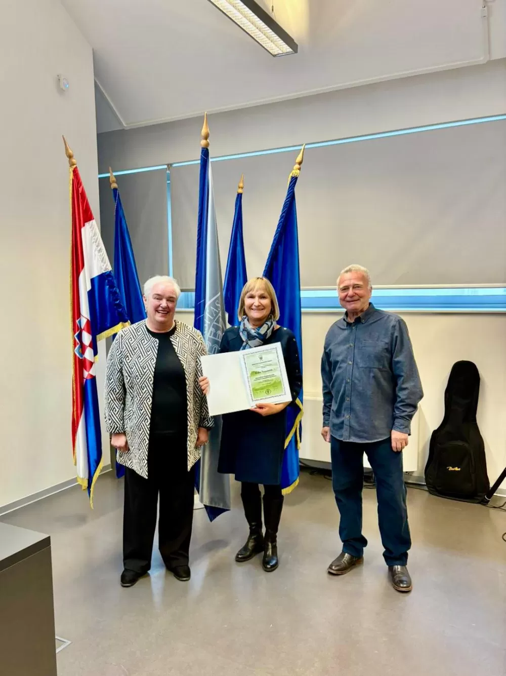 Dr. Rajka Šimunović dobitnica najvišeg priznanja Hrvatskog planinarskog saveza za 150 osvojenih vrhova Hrvatske