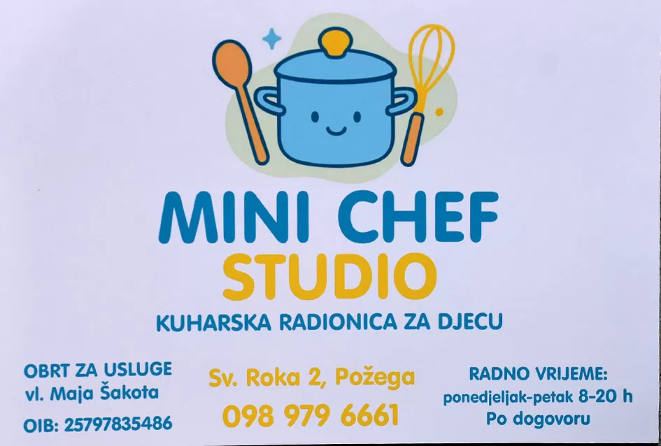 MINI CHEF STUDIO: Nova kulinarska oaza za djecu svečano otvorena u Požegi 
