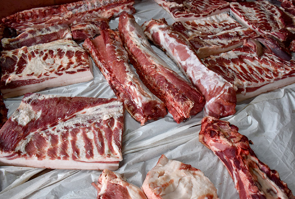 Preradili tonu mesa žive vage